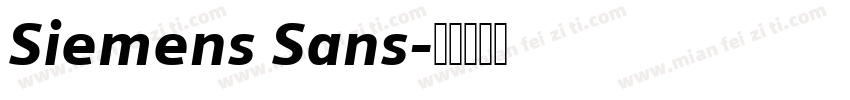 Siemens Sans字体转换